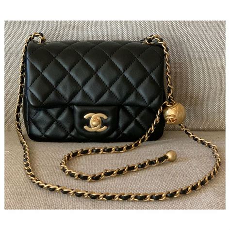 chanel mini ball bag